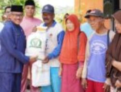 Jefridin Salurkan 14 Ton Beras kepada 1400 KPM Kelurahan Sei Harapan dan Patam Lestari