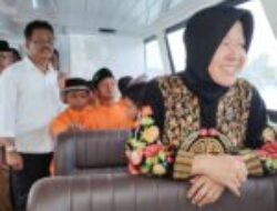 Menteri Sosial dan Wako  Batam Berbaur dengan Pelajar Pulau-pulau Uji Coba Kapal Untuk Anak Sekolah