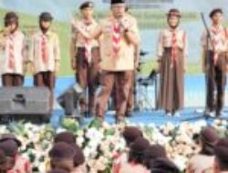 Pramuka Berkreasi, Jefridin Buka Lomba Dance Semaphore dan Yel Yel Pramuka