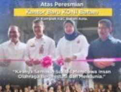 Selamat dan Sukses atas Peresmian Kantor Baru KONI Batam.