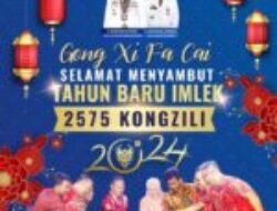 Selamat merayakan Tahun Baru Imlek!