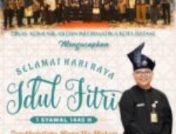 Dinas Komunikasi & Informasi Kota Batam Mengucapkan Selamat Hari Raya Idul Fitri
