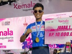 Brigpol Almy Hanggara Juara 1 di Ajang Tour of Kemala Yogyakarta 2025
