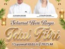 Selamat Hari Raya Idul Fitri 1 Syawal 1446 H / 2025 M.