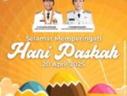 Selamat Hari Paskah kepada seluruh umat Kristiani yang merayakan.