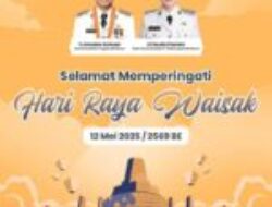 selamat memperingati Hari Raya Tri Suci Waisak 2569 BE/2025 yang jatuh pada 12 Mei 2025.