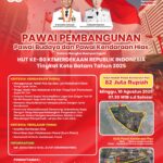 Dalam rangka memperingati Hari Ulang Tahun ke-80 Kemerdekaan Republik Indonesia, Pemerintah Kota Batam menggelar Pawai Pembangunan 2025